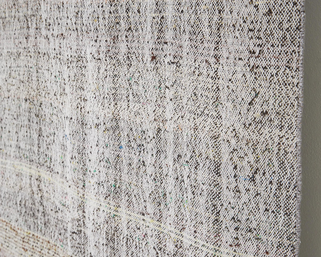 Gray Kilim Rug 7' 1" x 9' 4" | No. VR33044