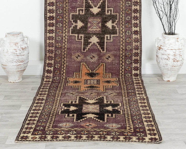 Multicolor Turkish Oushak Rug 3' 7" x 11' 7" Hand-Knotted | No. VR33069