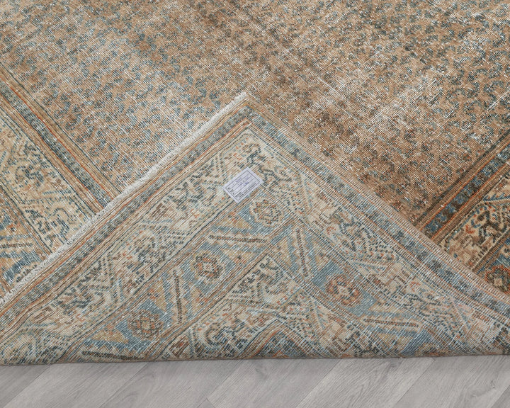 Multicolor Turkish Oushak Rug 9' 4" x 12' 10" Hand-Knotted | No. VR33226