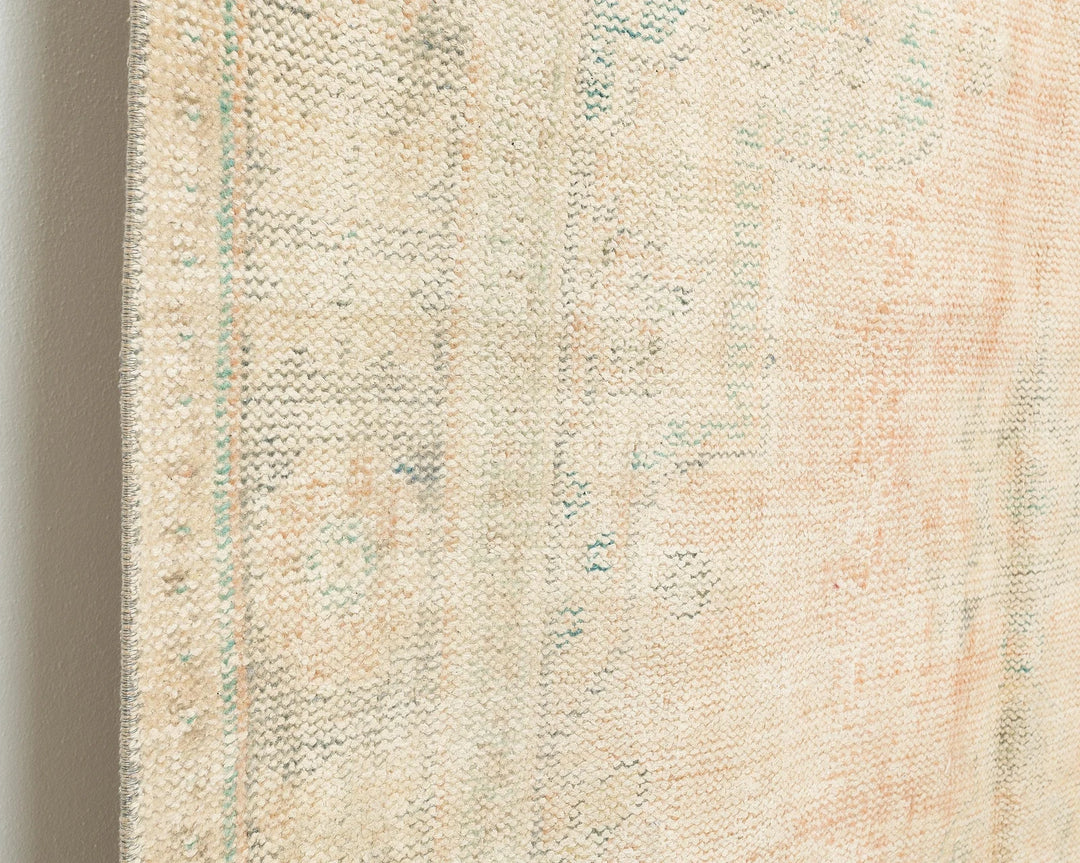 Multicolor Turkish Oushak Rug 9' 8" x 6' 1" Hand-Knotted | No. VR33254
