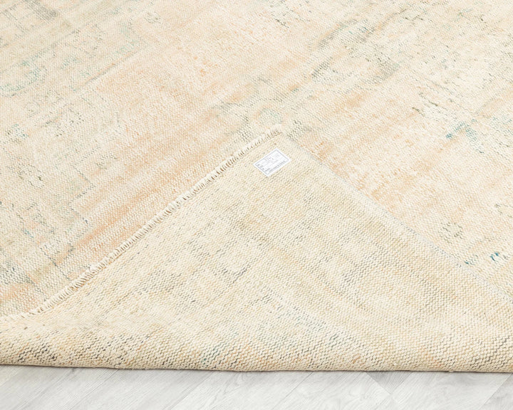 Multicolor Turkish Oushak Rug 9' 8" x 6' 1" Hand-Knotted | No. VR33254
