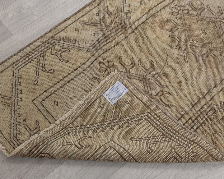 Multicolor Turkish Oushak Rug 2'7" x 8'10" Hand-Knotted | No. VR33301