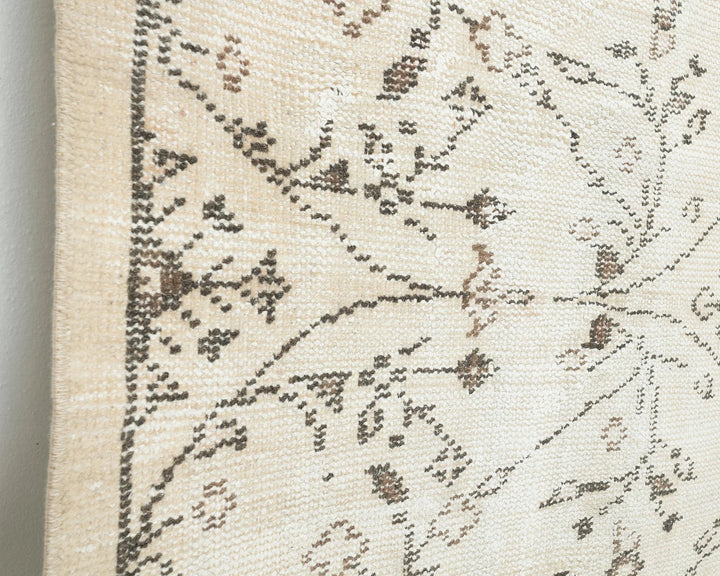 Multicolor Turkish Oushak Rug 4' 4" x 6' 11" Hand-Knotted | No. VR33386