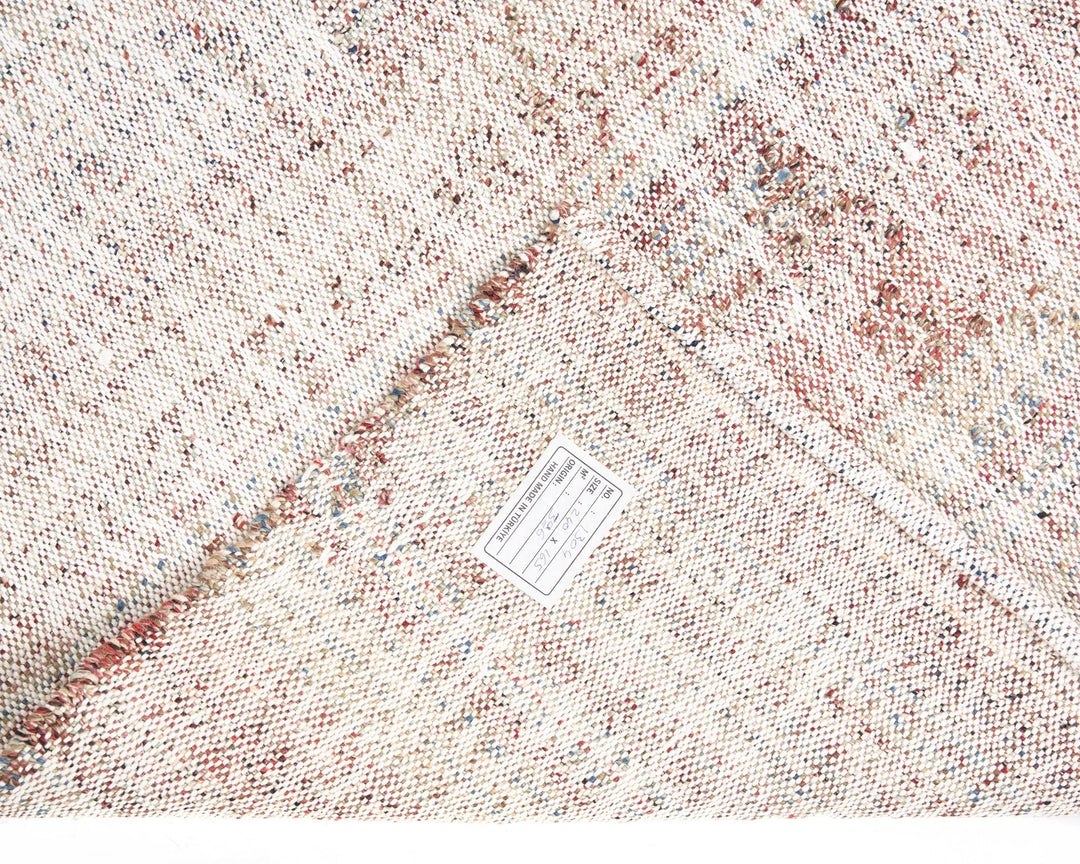 Multicolor Turkish Kilim Rug 5'5" x 7'10" Flat-Weave | No. VR33693