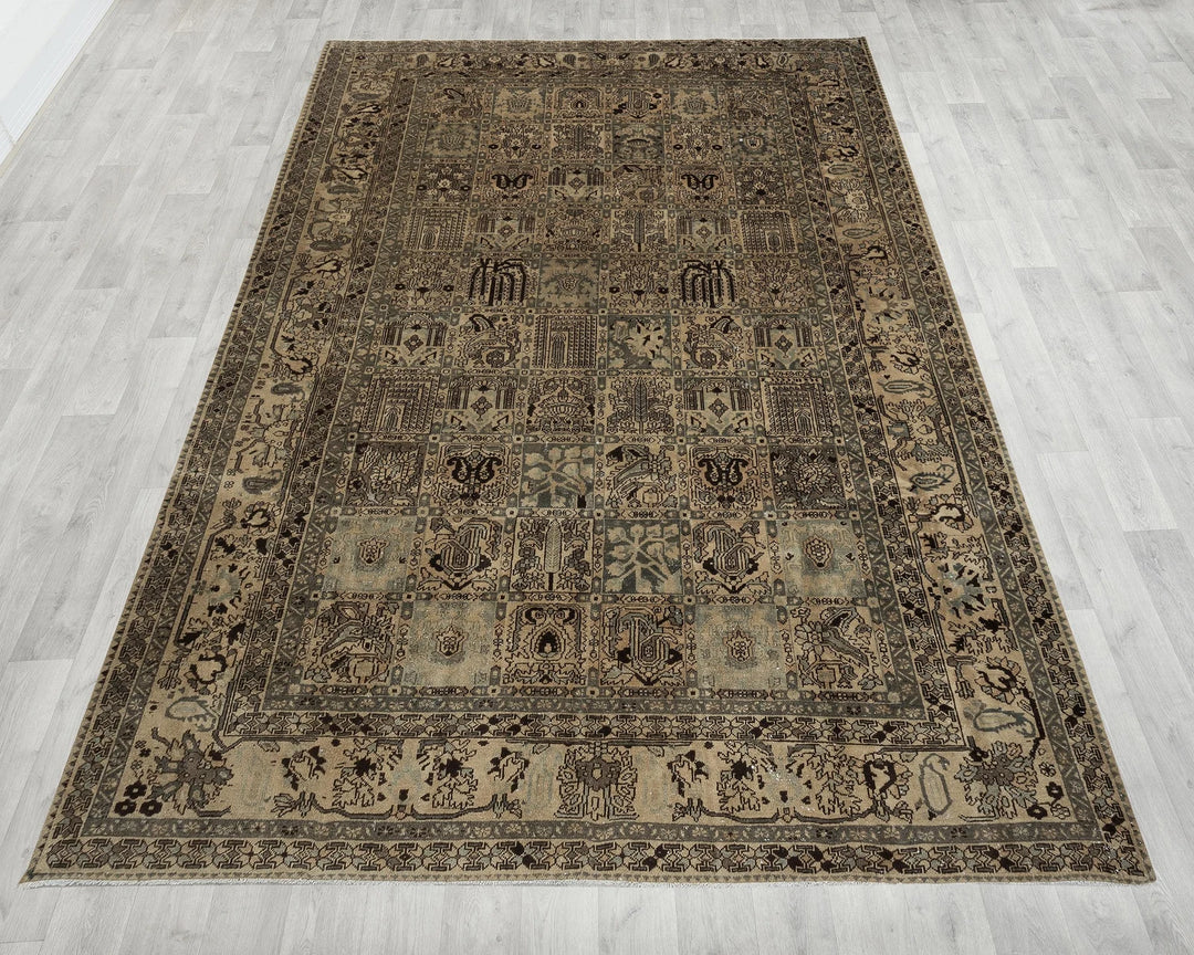 Multicolor Turkish Oushak Rug 8' 7" x 11' 7" Hand-Knotted | No. VR33891