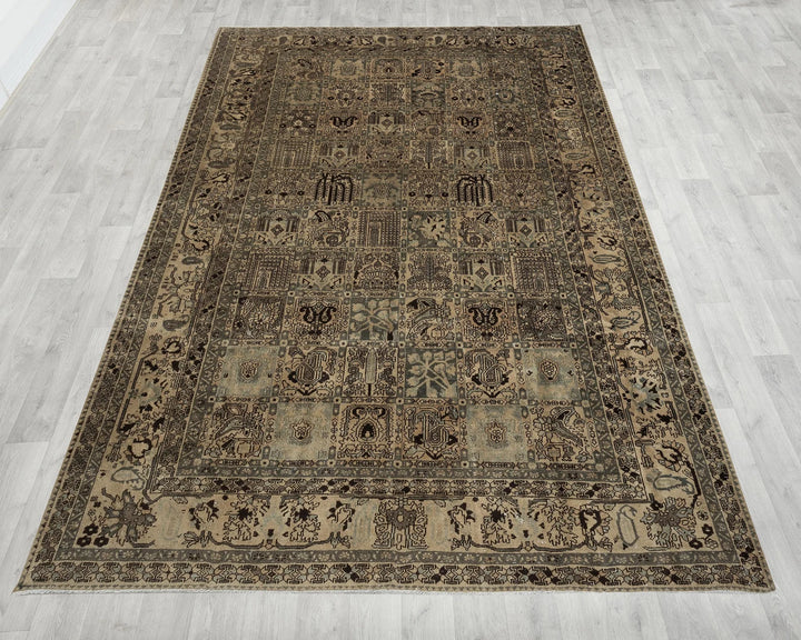 Multicolor Turkish Oushak Rug 8' 7" x 11' 7" Hand-Knotted | No. VR33891