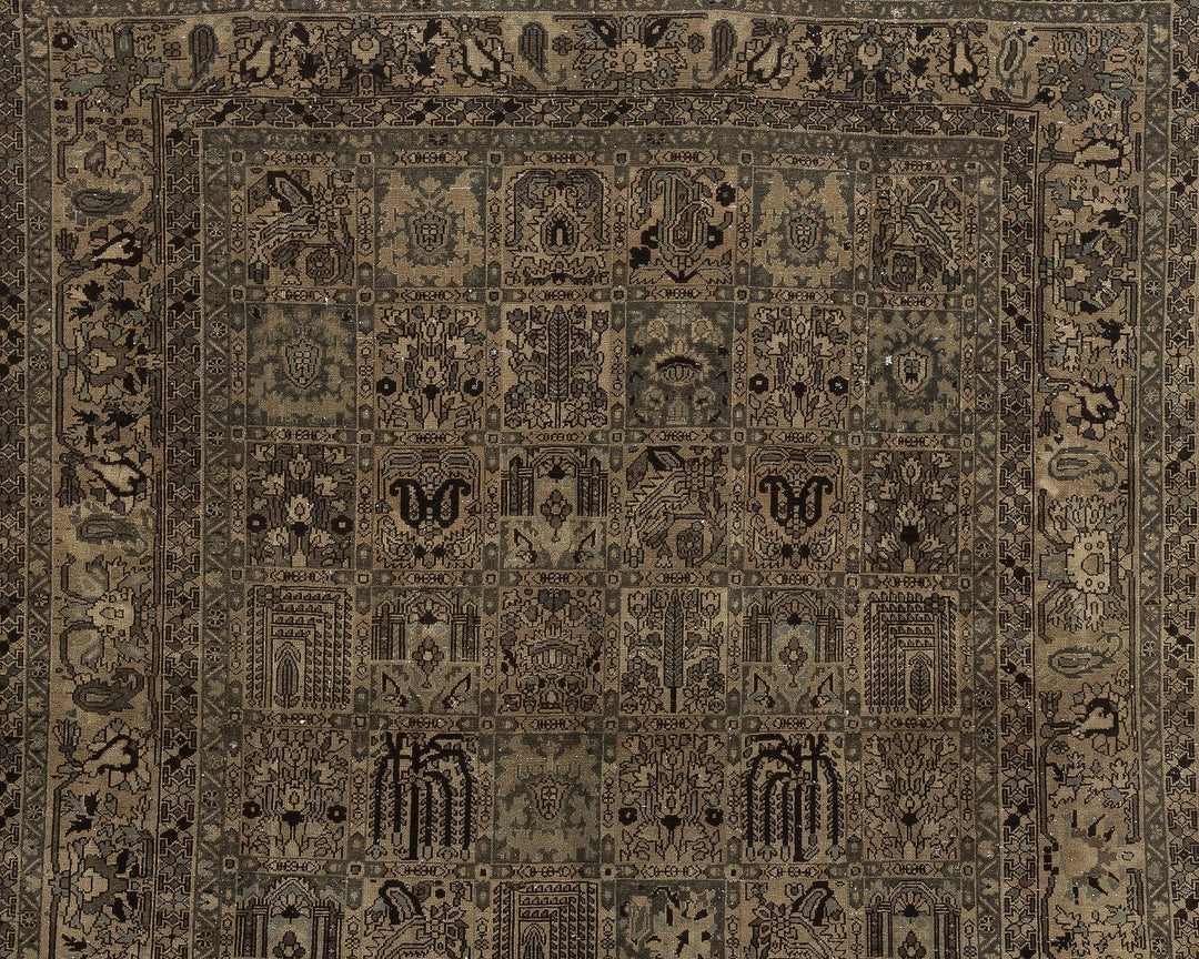 Multicolor Turkish Oushak Rug 8' 7" x 11' 7" Hand-Knotted | No. VR33891