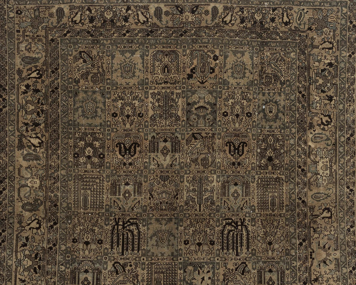 Multicolor Turkish Oushak Rug 8' 7" x 11' 7" Hand-Knotted | No. VR33891