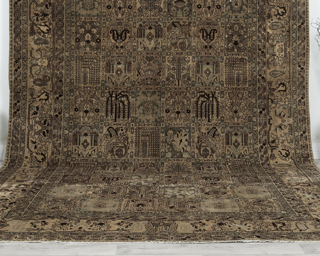 Multicolor Turkish Oushak Rug 8' 7" x 11' 7" Hand-Knotted | No. VR33891
