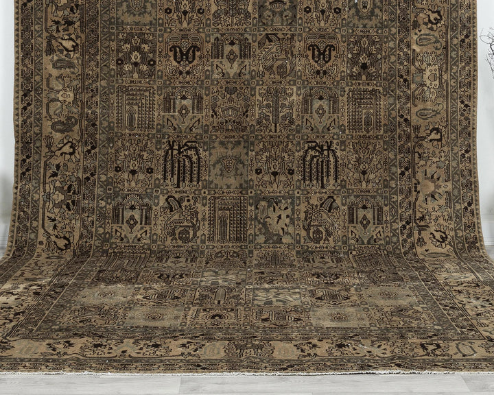 Multicolor Turkish Oushak Rug 8' 7" x 11' 7" Hand-Knotted | No. VR33891