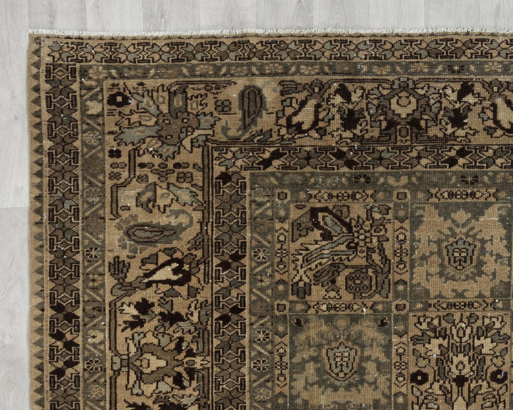 Multicolor Turkish Oushak Rug 8' 7" x 11' 7" Hand-Knotted | No. VR33891