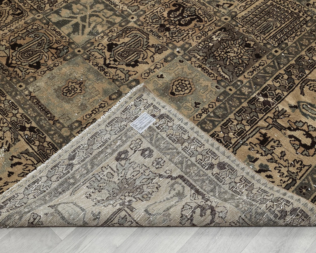 Multicolor Turkish Oushak Rug 8' 7" x 11' 7" Hand-Knotted | No. VR33891