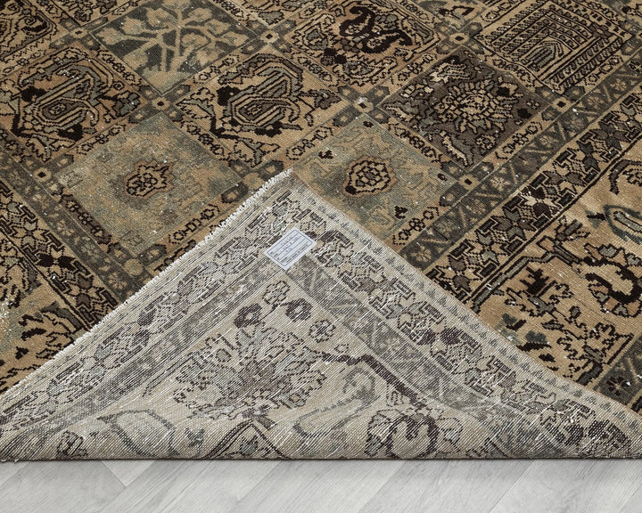 Multicolor Turkish Oushak Rug 8' 7" x 11' 7" Hand-Knotted | No. VR33891