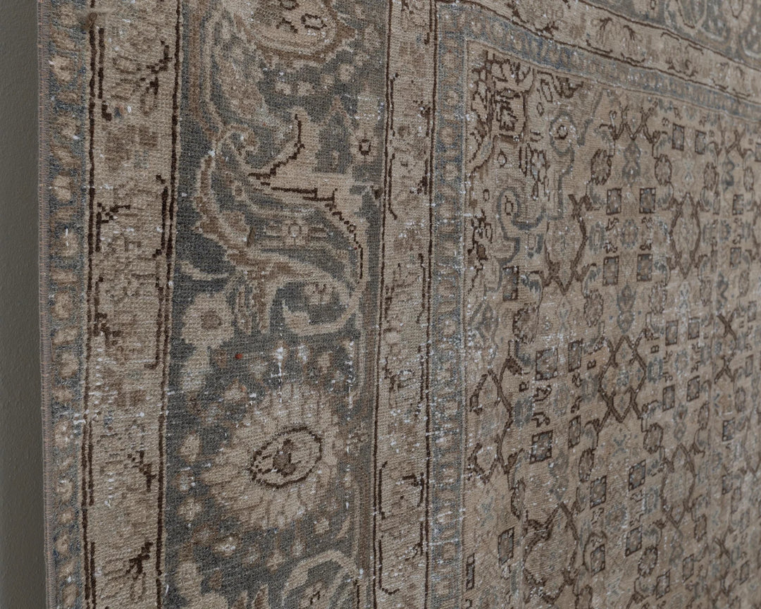 Multicolor Turkish Oushak Rug 8'10" x 11'8" Hand-Knotted | No. VR33897
