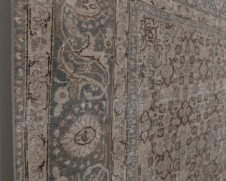 Multicolor Turkish Oushak Rug 8'10" x 11'8" Hand-Knotted | No. VR33897