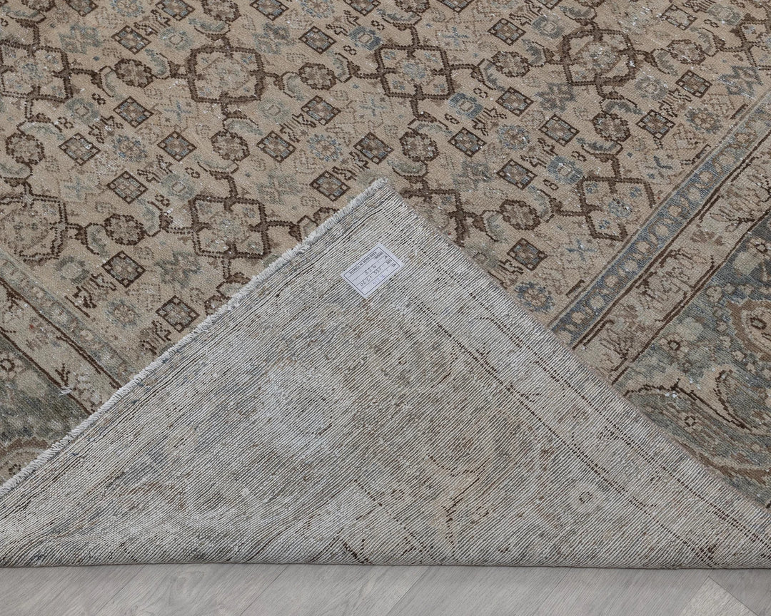 Multicolor Turkish Oushak Rug 8'10" x 11'8" Hand-Knotted | No. VR33897