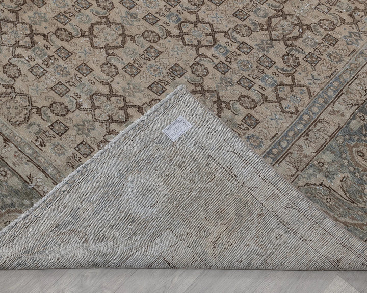 Multicolor Turkish Oushak Rug 8'10" x 11'8" Hand-Knotted | No. VR33897