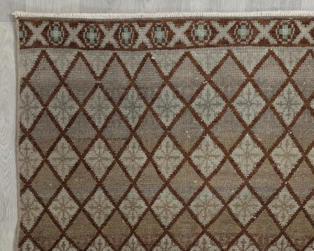Neutral Runner Rug 3' 11" x 8' 10" | No. VR33939