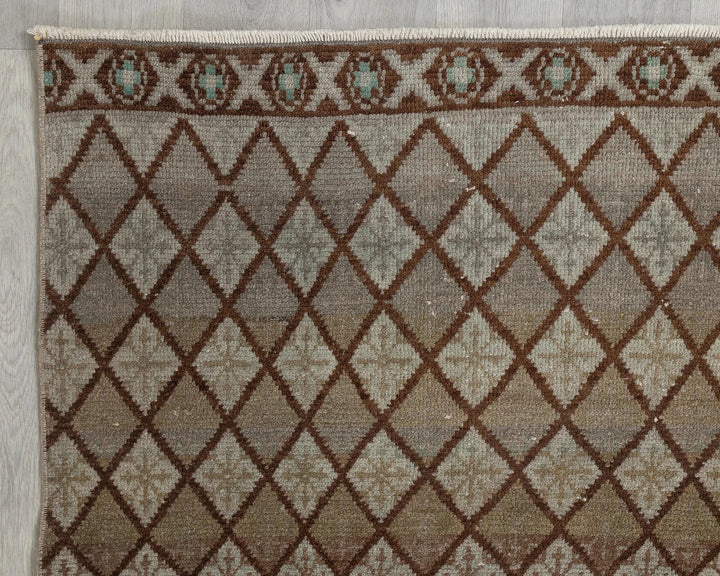 Neutral Runner Rug 3' 11" x 8' 10" | No. VR33939