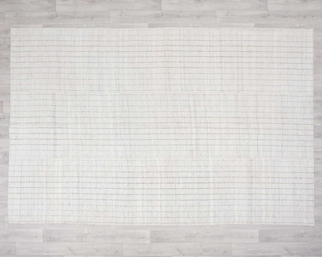 Gray Kilim Rug 6' 3" x 9' 3" | No. VR33972