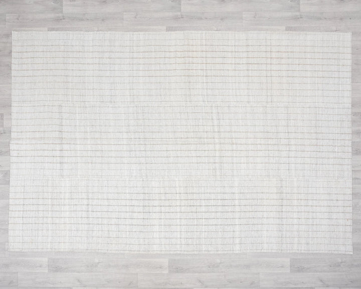 Gray Kilim Rug 6' 3" x 9' 3" | No. VR33972