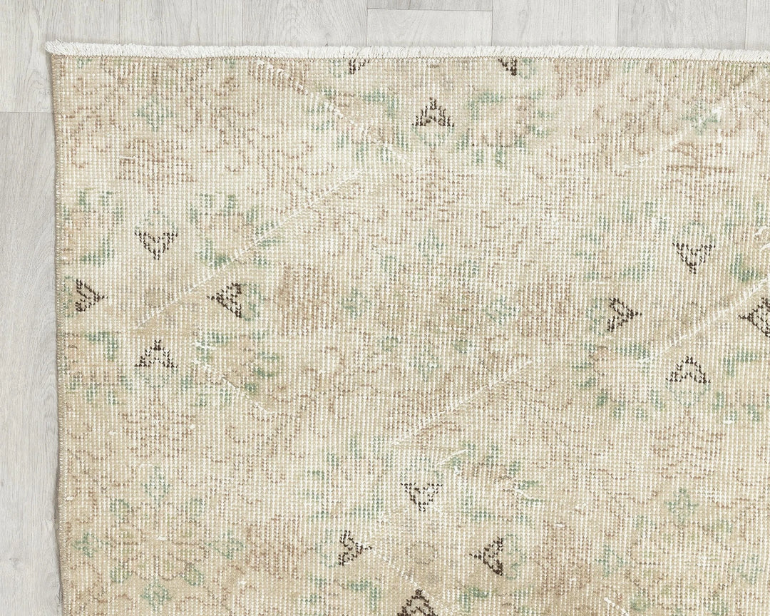 Multicolor Turkish Oushak Rug 6'10" x 4' Hand-Knotted | No. VR34205