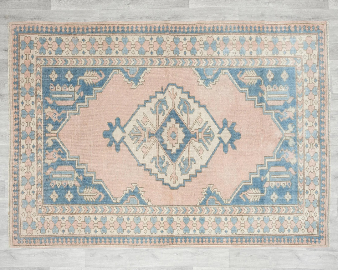Oushak Rug 5' 7" x 7' 5" | No. VR34324