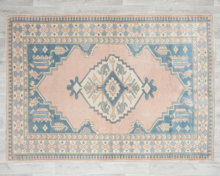 Oushak Rug 5' 7" x 7' 5" | No. VR34324