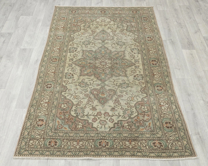 Oushak Rug 3' 7" x 5' 9" | No. VR34475