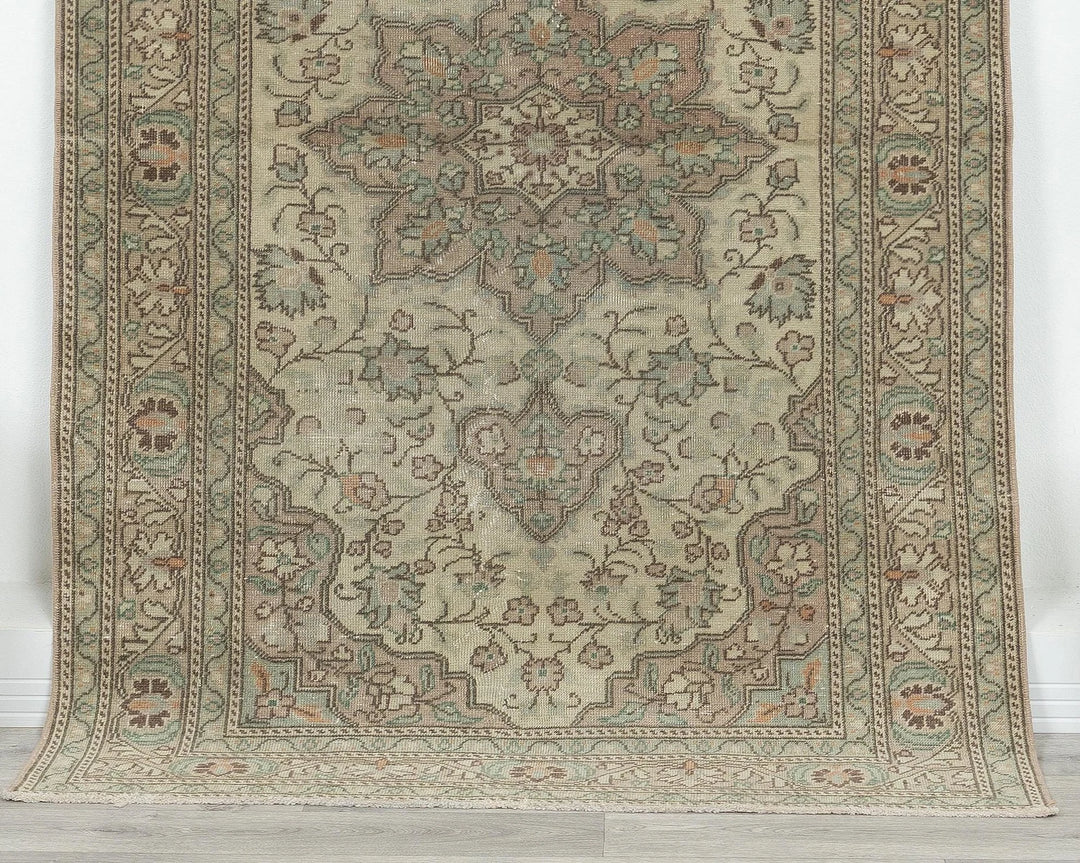 Oushak Rug 3' 7" x 5' 9" | No. VR34475