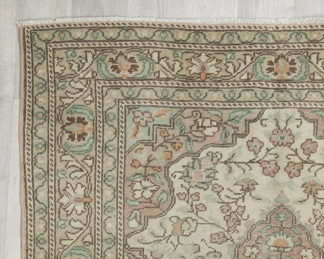 Oushak Rug 3' 7" x 5' 9" | No. VR34475