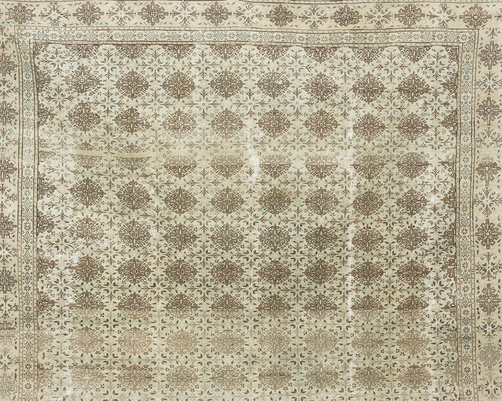 Multicolor Turkish Oushak Rug 8' 6" x 11' 1" Hand-Knotted | No. VR34522