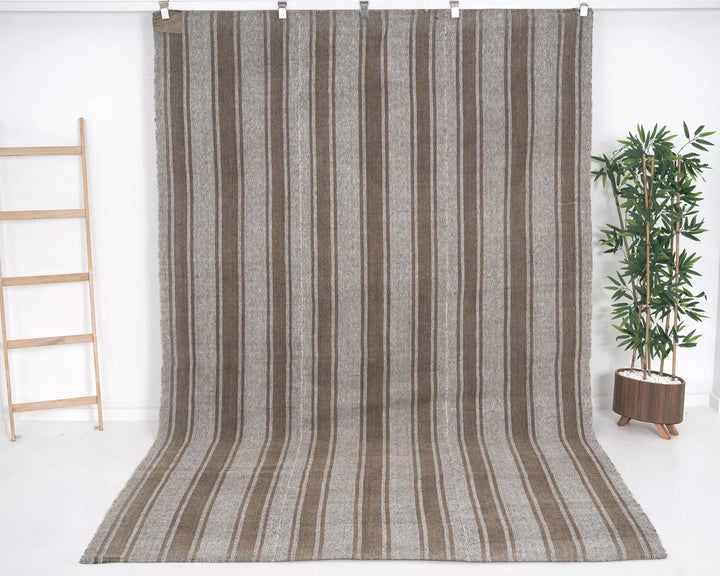 Multicolor Turkish Kilim Rug 6'7" x 10'4" Flat-Weave | No. VR34528