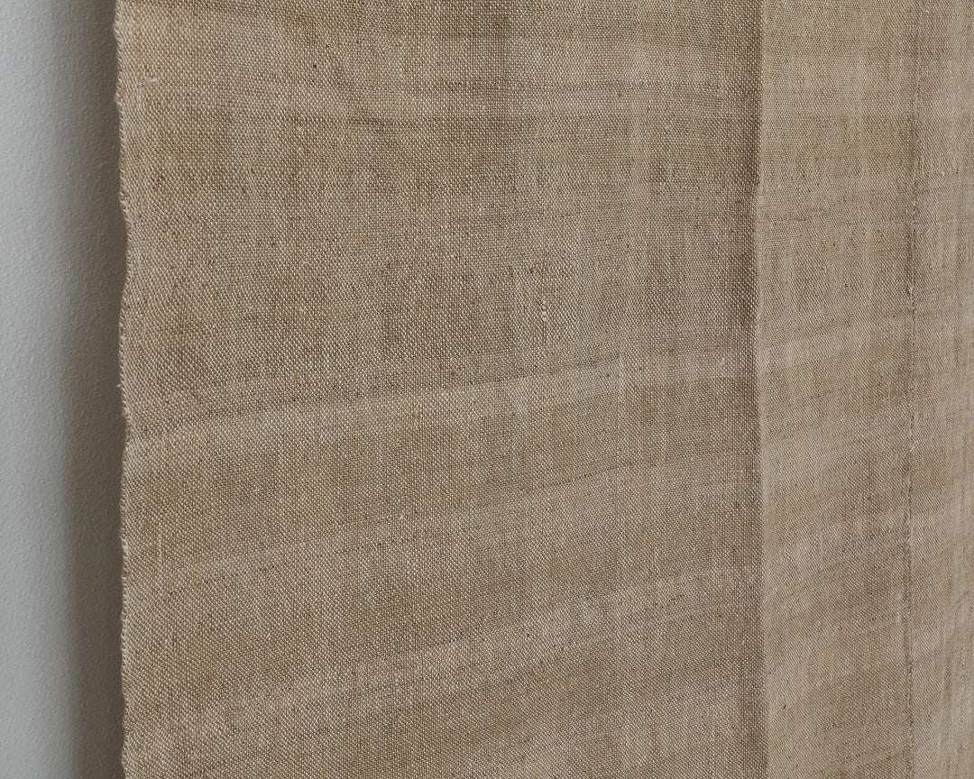 Beige Turkish Kilim Rug 6' x 9' Flat-Weave close-up