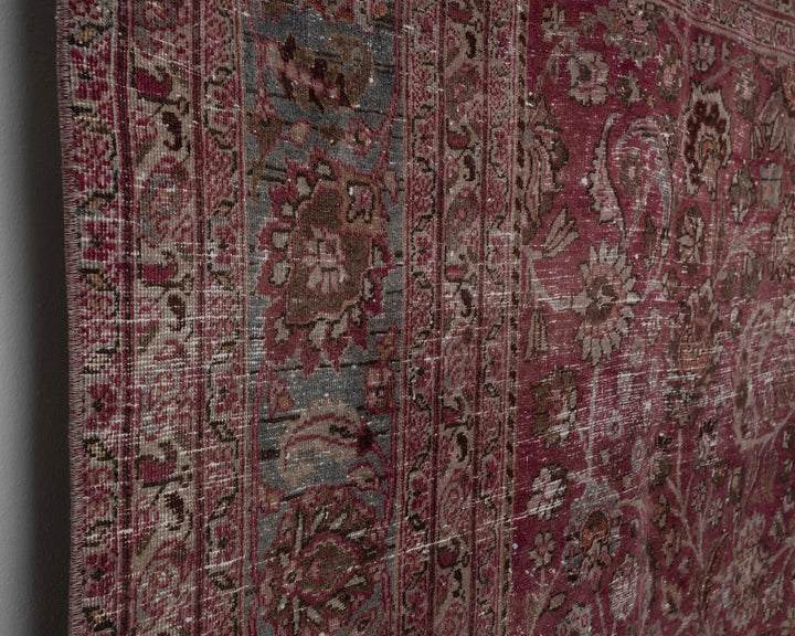 Multicolor Turkish Oushak Rug 9' 9" x 13' 1" Hand-Knotted | No. VR34771