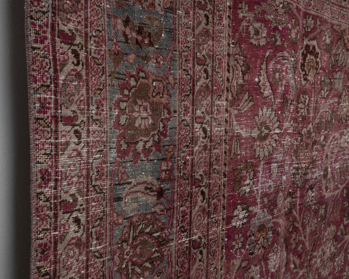 Multicolor Turkish Oushak Rug 9' 9" x 13' 1" Hand-Knotted | No. VR34771