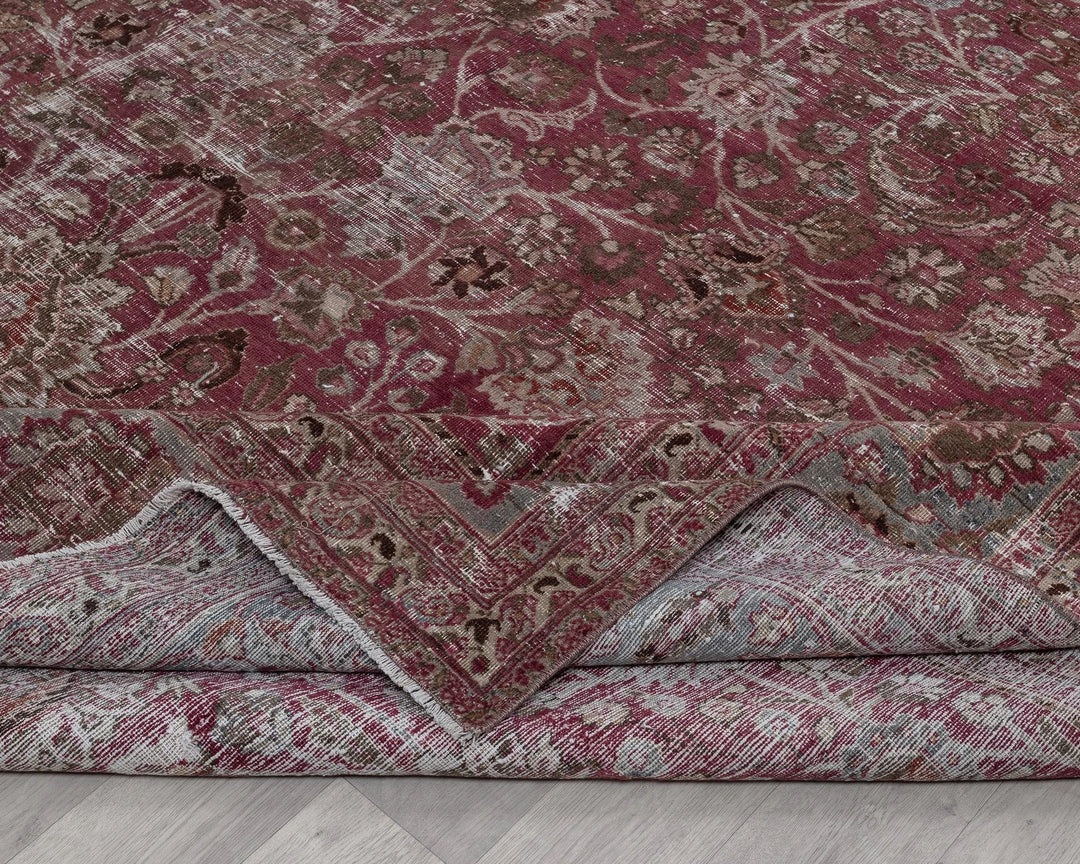 Multicolor Turkish Oushak Rug 9' 9" x 13' 1" Hand-Knotted | No. VR34771
