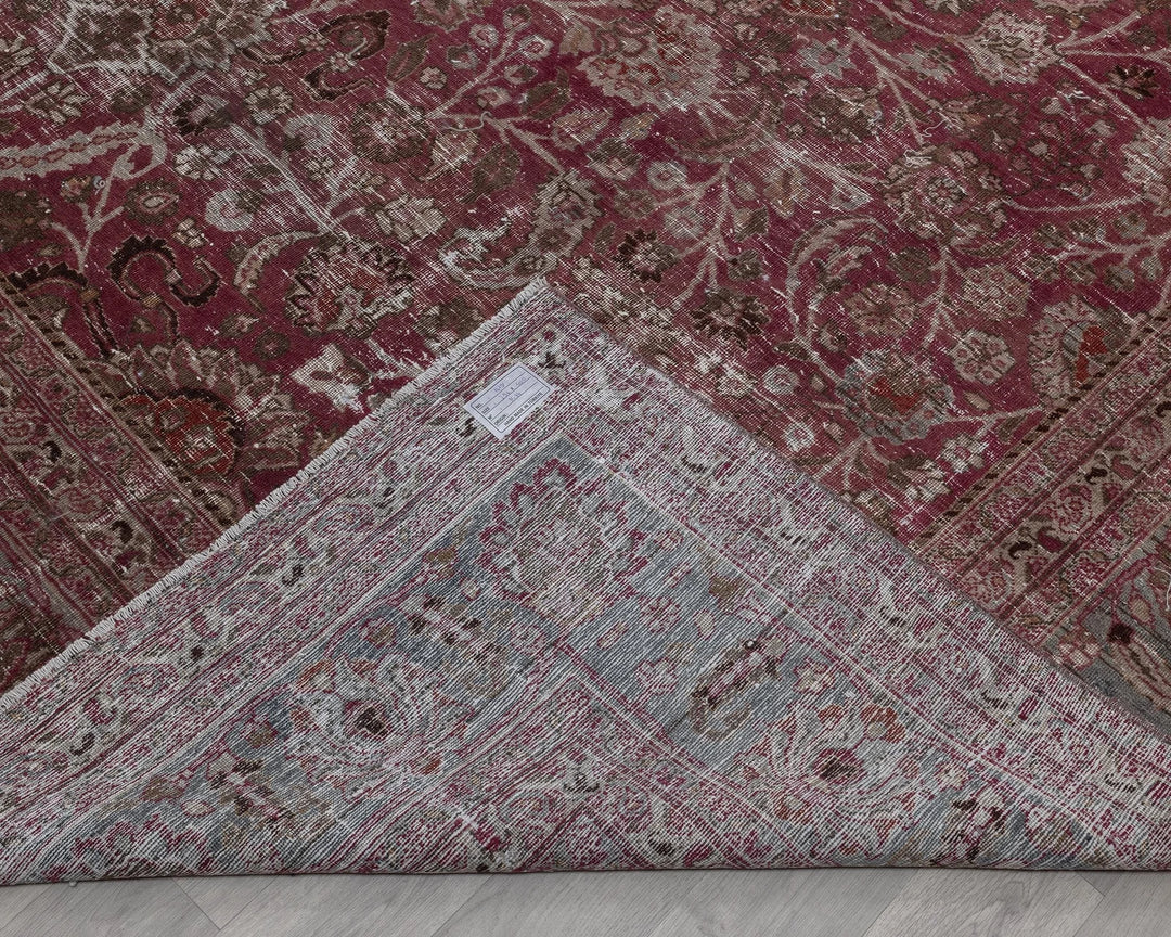 Multicolor Turkish Oushak Rug 9' 9" x 13' 1" Hand-Knotted | No. VR34771