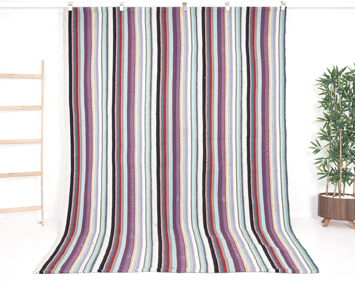 Kilim Rug 6' 5" x 9' | No. VR34832