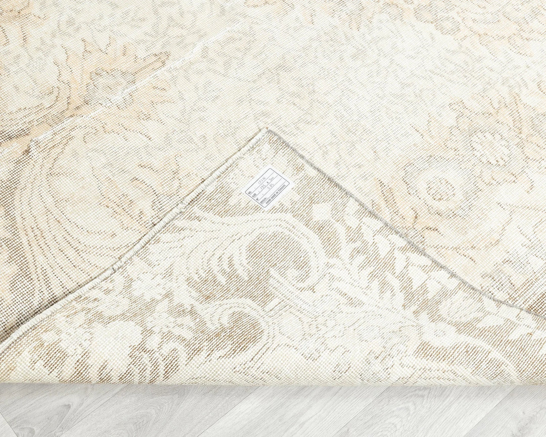 Multicolor Turkish Oushak Rug 6'5" x 9'10" Hand-Knotted | No. VR34964