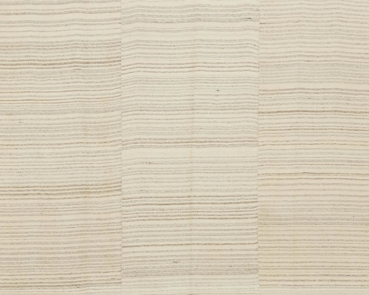 Beige Turkish Kilim Rug 10' 1" x 13' 4" Flat-Weave | No. VR35076