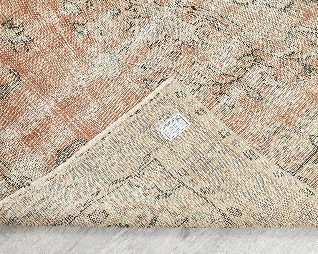 Multicolor Turkish Oushak Rug 5' 2" x 8' Hand-Knotted | No. VR35454