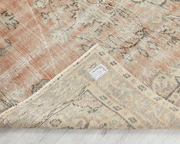 Multicolor Turkish Oushak Rug 5' 2" x 8' Hand-Knotted | No. VR35454