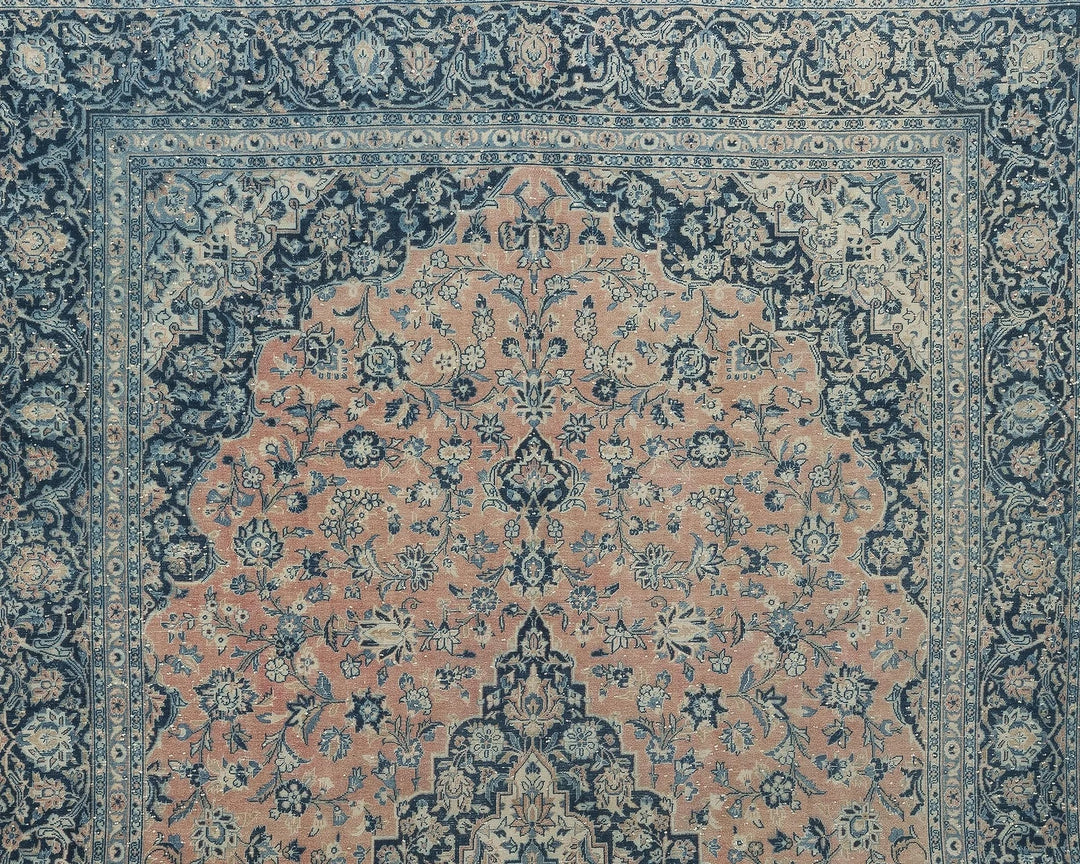 Multicolor Turkish Oushak Rug 10' x 13' Hand-Knotted | No. VR35497