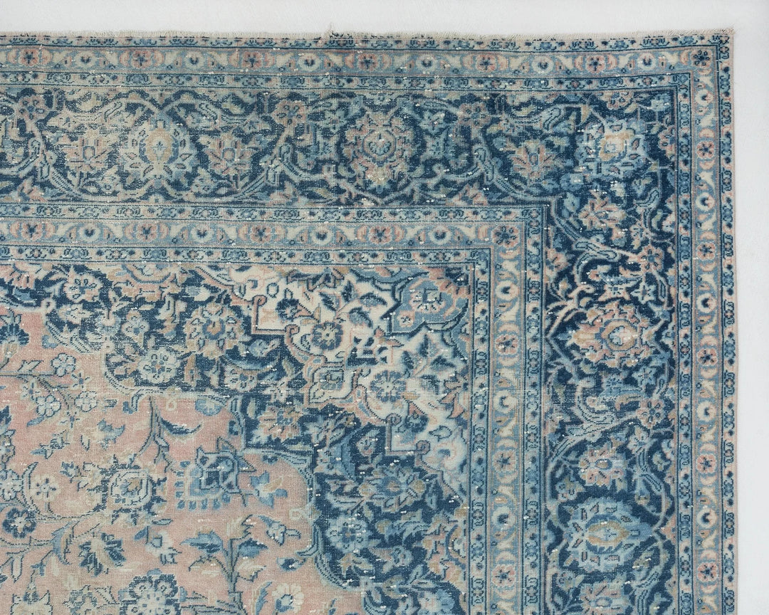 Multicolor Turkish Oushak Rug 10' x 13' Hand-Knotted | No. VR35497