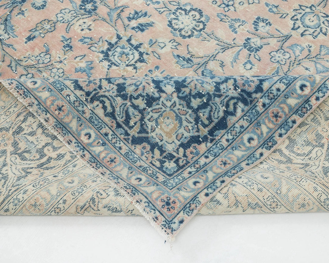 Multicolor Turkish Oushak Rug 10' x 13' Hand-Knotted | No. VR35497
