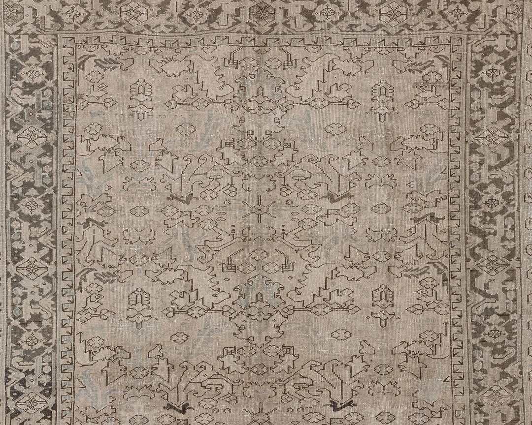 Multicolor Turkish Oushak Rug 7' 10" x 11' 2" Hand-Knotted | No. VR35550