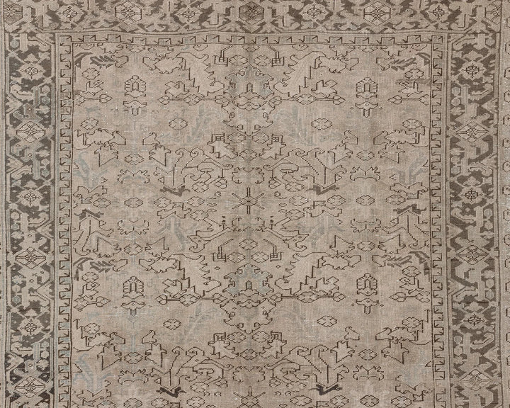 Multicolor Turkish Oushak Rug 7' 10" x 11' 2" Hand-Knotted | No. VR35550