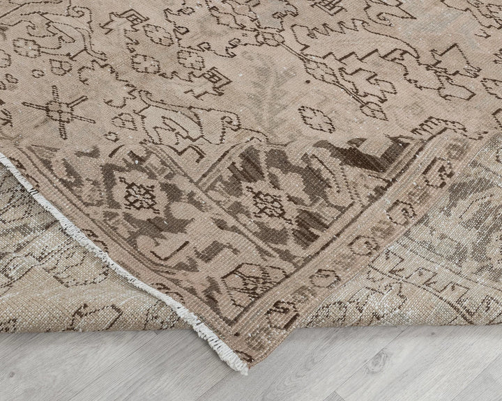 Multicolor Turkish Oushak Rug 7' 10" x 11' 2" Hand-Knotted | No. VR35550