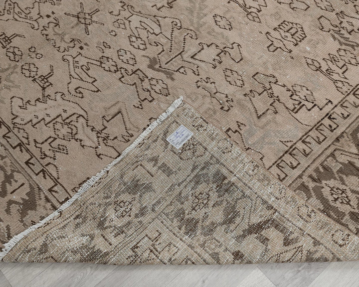 Multicolor Turkish Oushak Rug 7' 10" x 11' 2" Hand-Knotted | No. VR35550